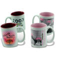 Photo Mug, Tasses de sublimation à deux tons de 15 oz